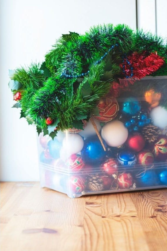 comment ranger ses décorations de Noël ?